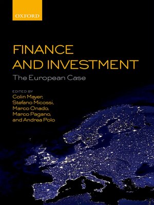 cover image of Finance and Investment